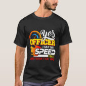 Auto Lover Ja Agent Snelheidsauto Gift T-shirt (Voorkant)