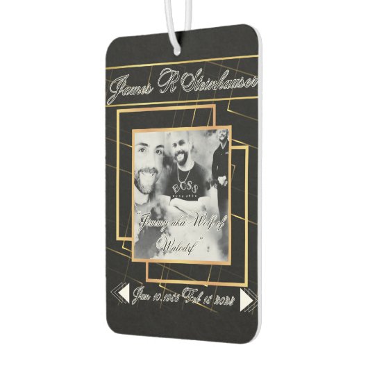 Auto luchtverfrisser (in liefdevolle herinnering) (Links)