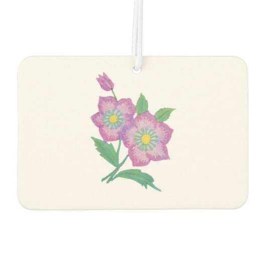 Auto luchtverfrisser kunst en design (Achterkant)