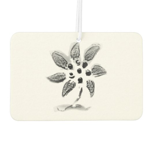 Auto luchtverfrisser kunst en design (Achterkant)