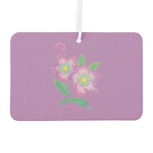 Auto luchtverfrisser kunst en design (Achterkant)