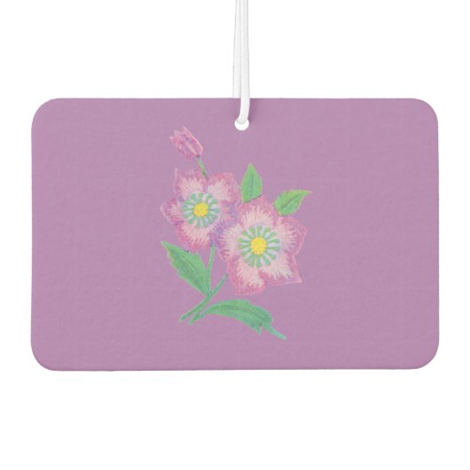 Auto luchtverfrisser kunst en design (Voorkant)