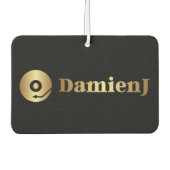 Auto luchtverfrisser met mijn favoriete muziekprod (Voorkant)