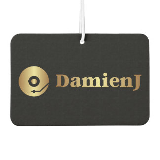 Auto luchtverfrisser met mijn favoriete muziekprod