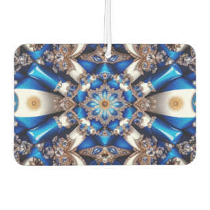 Auto luchtverfrissers met Argentijnse kleuren Desi