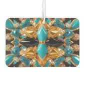 Auto luchtverfrissers met Bahamaanse kleuren ontwe (Achterkant)