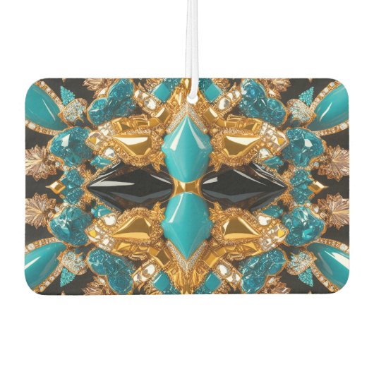 Auto luchtverfrissers met Bahamaanse kleuren ontwe (Voorkant)