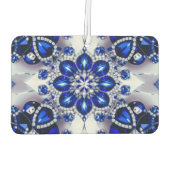 Auto Luchtverfrissers met Blauw Wit Kleuren Design (Achterkant)