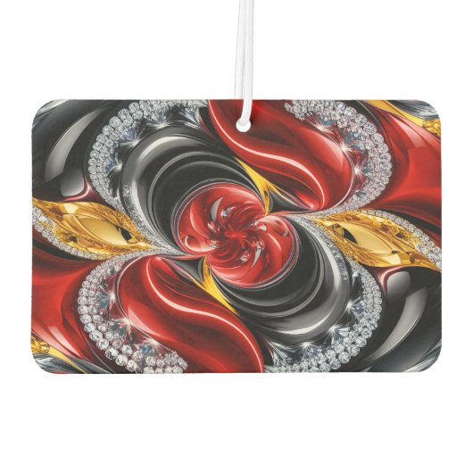 Auto luchtverfrissers met Duitse kleuren Design (Achterkant)