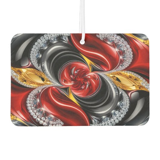 Auto luchtverfrissers met Duitse kleuren Design (Voorkant)