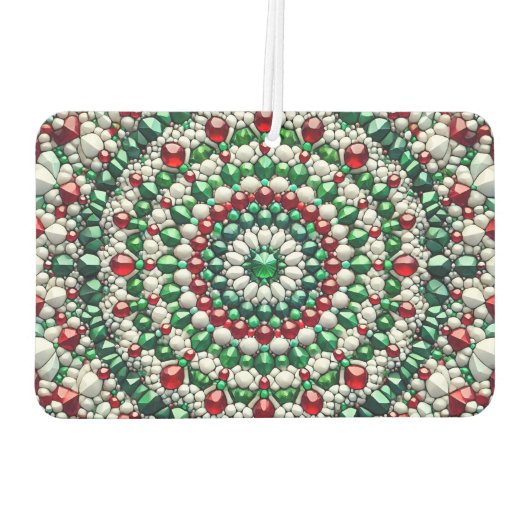 Auto luchtverfrissers met Italiaanse kleuren Desig (Achterkant)