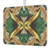 Auto luchtverfrissers met Jamaicaanse kleuren Desi (Links)