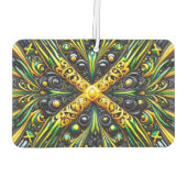 Auto luchtverfrissers met Jamaicaanse kleuren Desi (Achterkant)