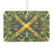 Auto luchtverfrissers met Jamaicaanse kleuren Desi (Voorkant)