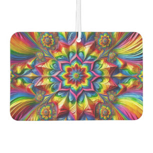 Auto luchtverfrissers met LGBTQ kleuren ontwerp