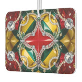 Auto luchtverfrissers met Los Angeles kleuren ontw (Links)