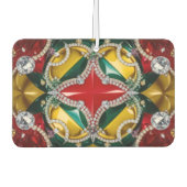 Auto luchtverfrissers met Los Angeles kleuren ontw (Voorkant)