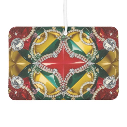 Auto luchtverfrissers met Los Angeles kleuren ontw (Voorkant)