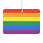 Auto Luchtverfrissers met Pride Vlag (Achterkant)