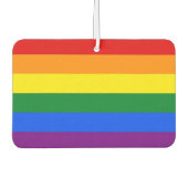 Auto Luchtverfrissers met Pride Vlag (Voorkant)
