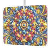 Auto luchtverfrissers met Roemeense kleuren Design (Links)