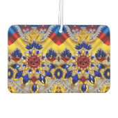 Auto luchtverfrissers met Roemeense kleuren Design (Achterkant)