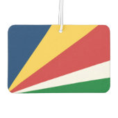Auto Luchtverfrissers met Seychellen Kleuren Ontwe (Achterkant)