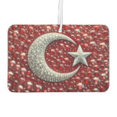 Auto luchtverfrissers met Turkse kleuren Design (Achterkant)