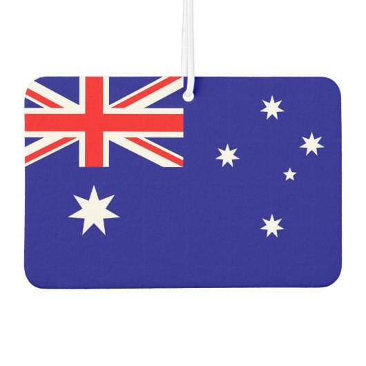 Auto Luchtverfrissers met Vlag van Australië (Voorkant)