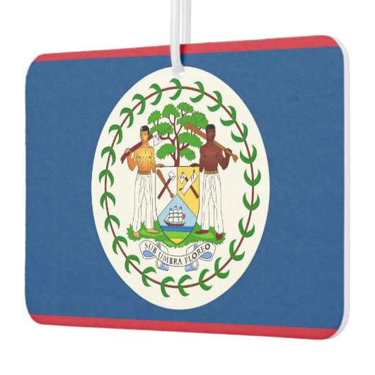 Auto Luchtverfrissers met Vlag van Belize (Links)