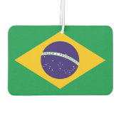 Auto Luchtverfrissers met vlag van Brazilië (Achterkant)