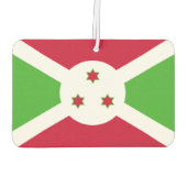 Auto Luchtverfrissers met Vlag van Burundi (Achterkant)
