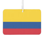 Auto Luchtverfrissers met Vlag van Colombia (Achterkant)