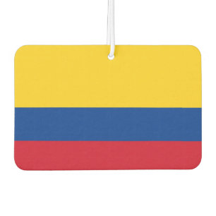 Auto Luchtverfrissers met Vlag van Colombia