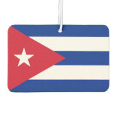 Auto Luchtverfrissers met vlag van Cuba (Achterkant)