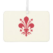 Auto Luchtverfrissers met Vlag van Florence, Itali (Achterkant)