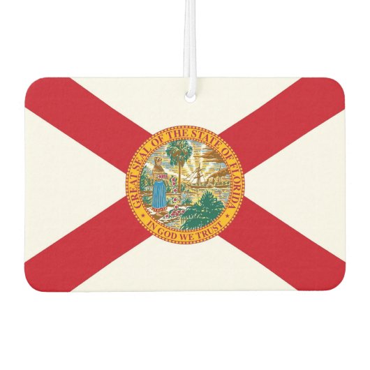 Auto Luchtverfrissers met Vlag van Florida, Vereni (Voorkant)
