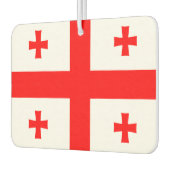 Auto Luchtverfrissers met Vlag van Georgië (Links)