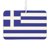 Auto Luchtverfrissers met vlag van Griekenland (Achterkant)