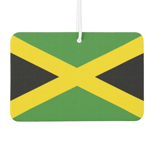 Auto Luchtverfrissers met Vlag van Jamaica (Voorkant)