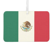 Auto Luchtverfrissers met Vlag van Mexico (Achterkant)