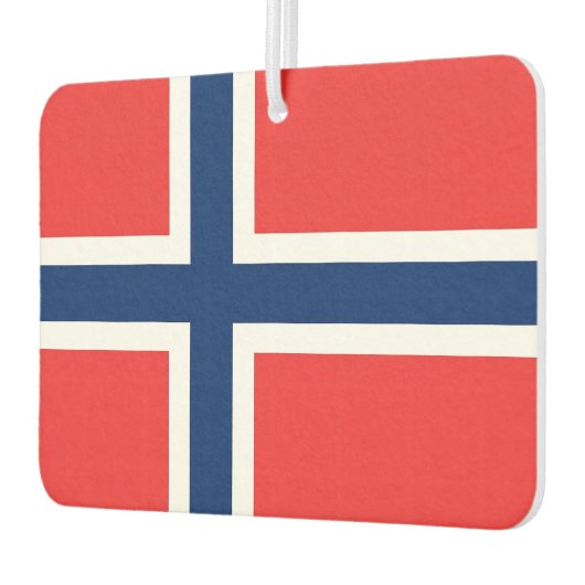 Auto Luchtverfrissers met Vlag van Noorwegen (Links)