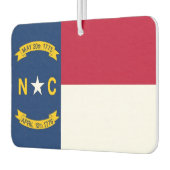 Auto Luchtverfrissers met Vlag van North Carolina (Links)