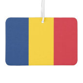 Auto Luchtverfrissers met vlag van Roemenië (Achterkant)