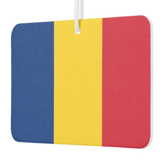 Auto Luchtverfrissers met vlag van Roemenië (Links)