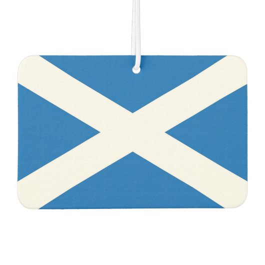Auto Luchtverfrissers met vlag van Schotland (Voorkant)