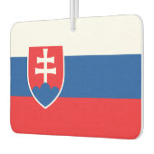 Auto Luchtverfrissers met Vlag van Slowakije (Links)