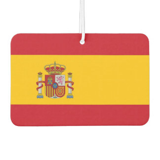 Auto Luchtverfrissers met vlag van Spanje