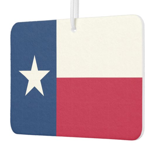 Auto Luchtverfrissers met Vlag van Texas (Links)