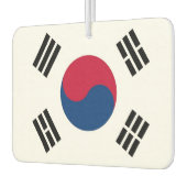 Auto Luchtverfrissers met vlag van Zuid-Korea (Links)